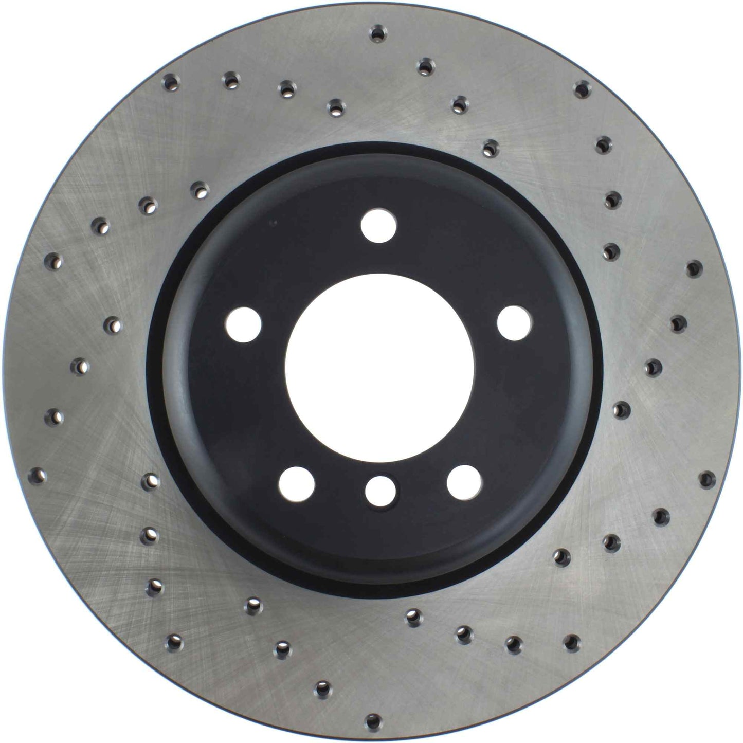 StopTech Sport Cryo Cross Drilled Brake Rotor; Front Right