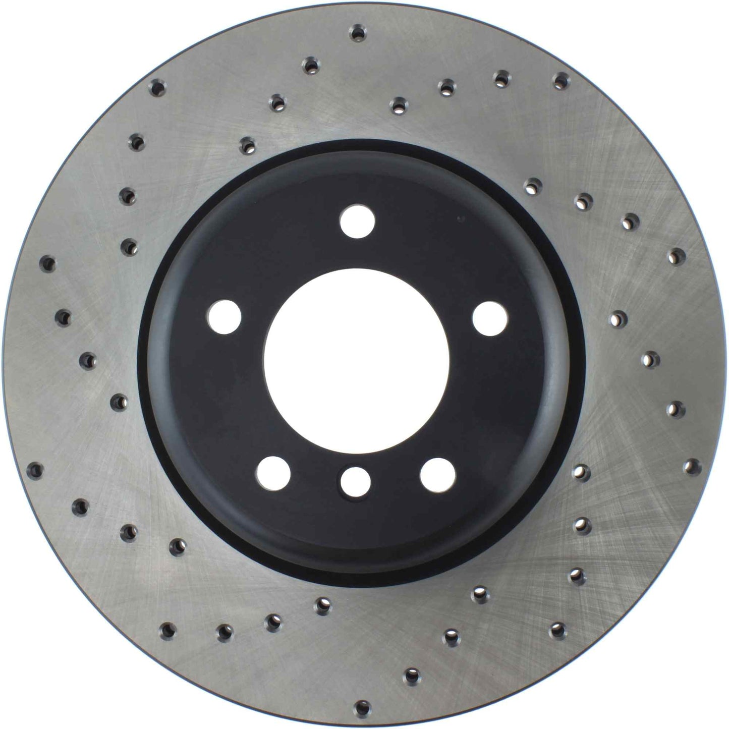 StopTech Sport Cryo Cross Drilled Brake Rotor; Front Left