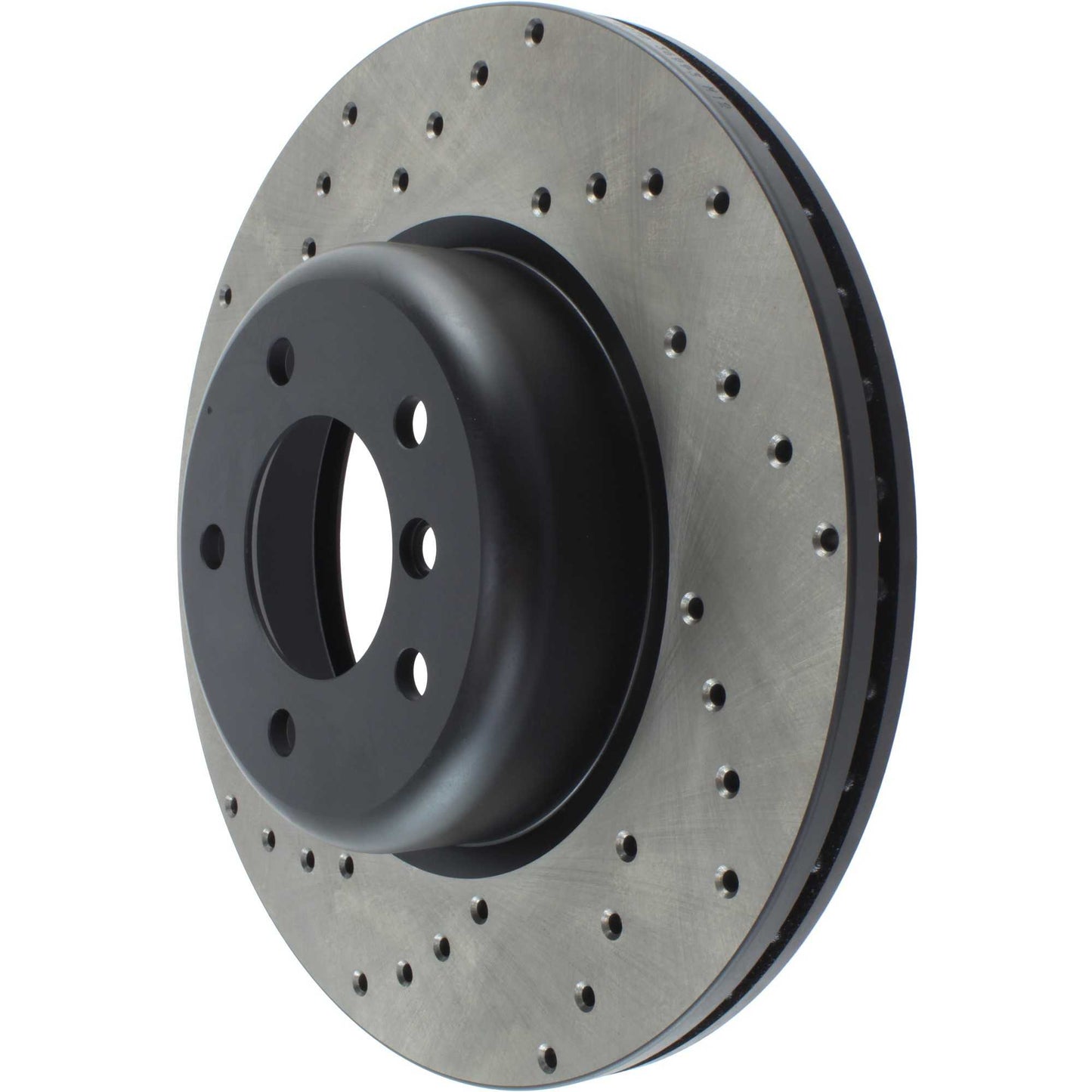 StopTech Sport Cryo Cross Drilled Brake Rotor; Front Left