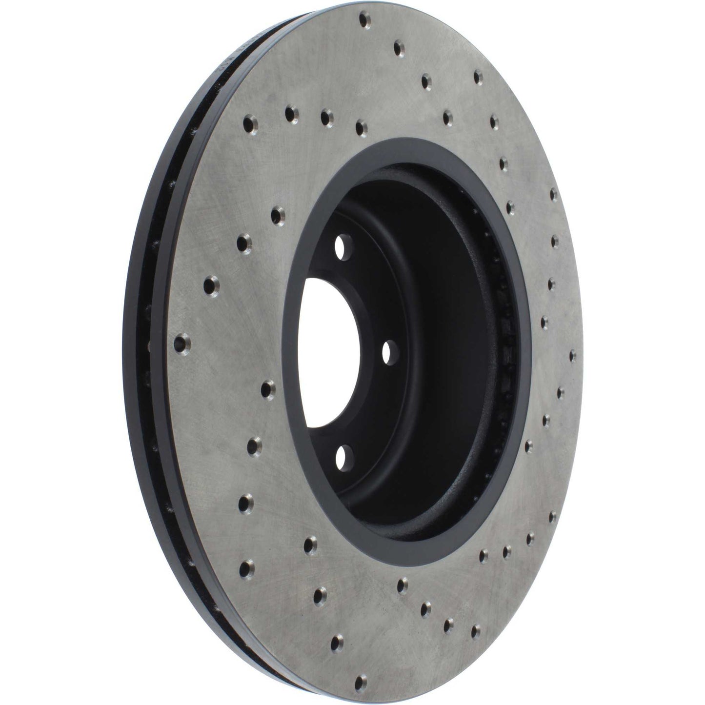 StopTech Sport Cryo Cross Drilled Brake Rotor; Front Left