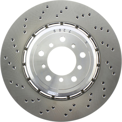 Stoptech Centric 08-09 BMW M3 (E92) Left Front Drilled Rotor 128.34106