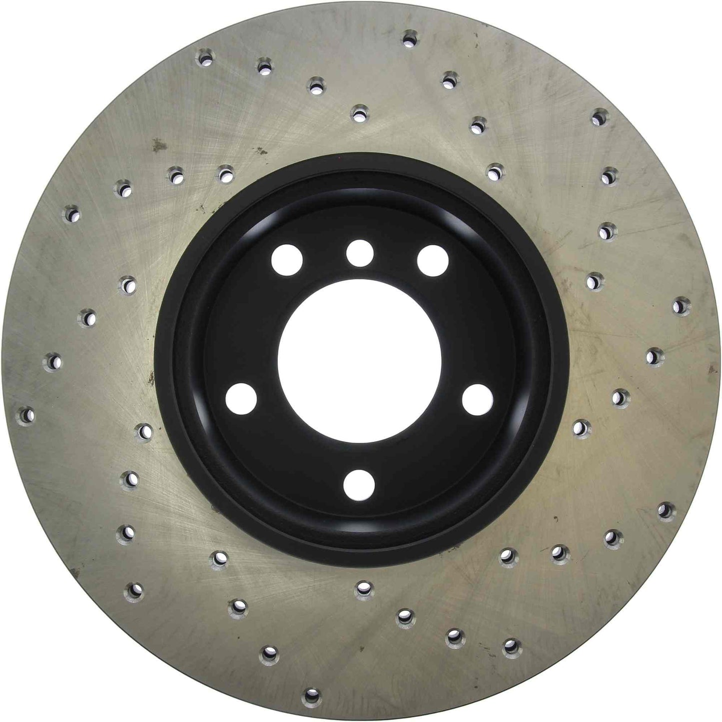 StopTech Sport Cryo Cross Drilled Brake Rotor; Front Left