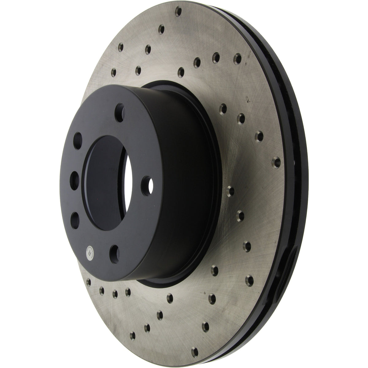StopTech Sport Cryo Cross Drilled Brake Rotor; Front Left