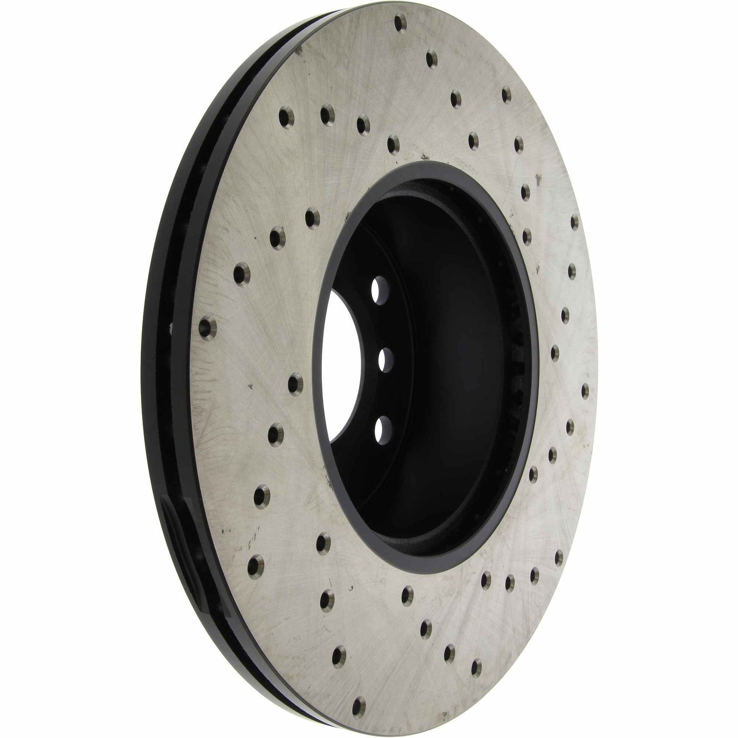 StopTech Sport Cryo Cross Drilled Brake Rotor; Rear Left