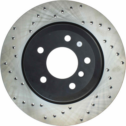 StopTech Sport Cross Drilled Brake Rotor - Front Left 128.34109R