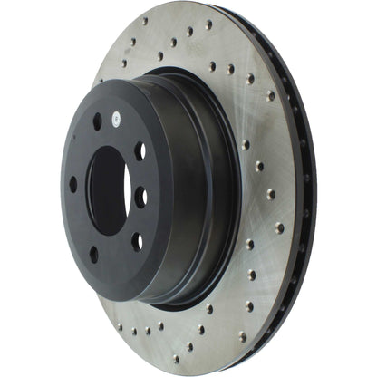StopTech Sport Cross Drilled Brake Rotor - Front Left 128.34109R
