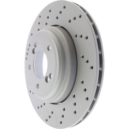 Stoptech Centric 08-09 BMW M3 (E92) Left Rear Drilled Rotor 128.34110