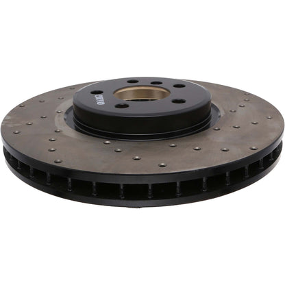 StopTech Sport Cryo Cross Drilled Brake Rotor; Rear Right