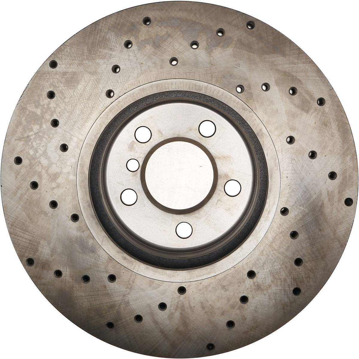 StopTech Sport Cryo Cross Drilled Brake Rotor; Rear Right