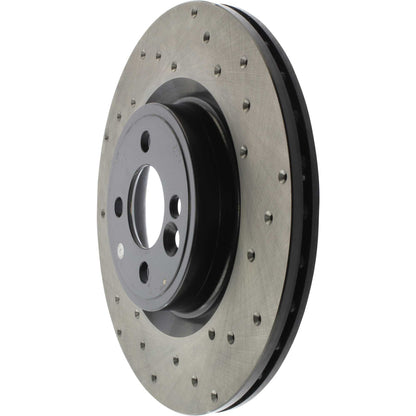 StopTech Sport Cross Drilled Brake Rotor - Front Right 128.34114L