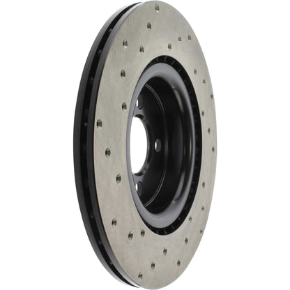 StopTech Sport Cross Drilled Brake Rotor - Front Right 128.34114L