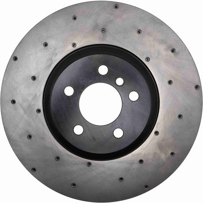 StopTech  Sport Cryo Cross Drilled Brake Rotor; Rear Left