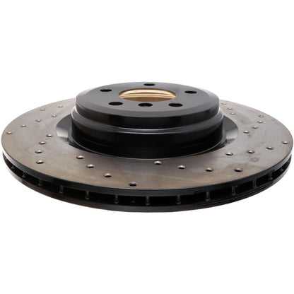 StopTech Sport Cryo Cross Drilled Brake Rotor; Rear Right