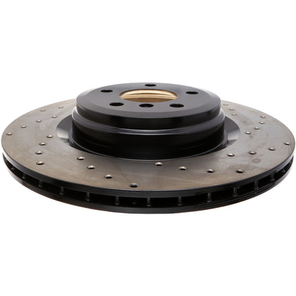 StopTech Sport Cryo Cross Drilled Brake Rotor; Rear Right
