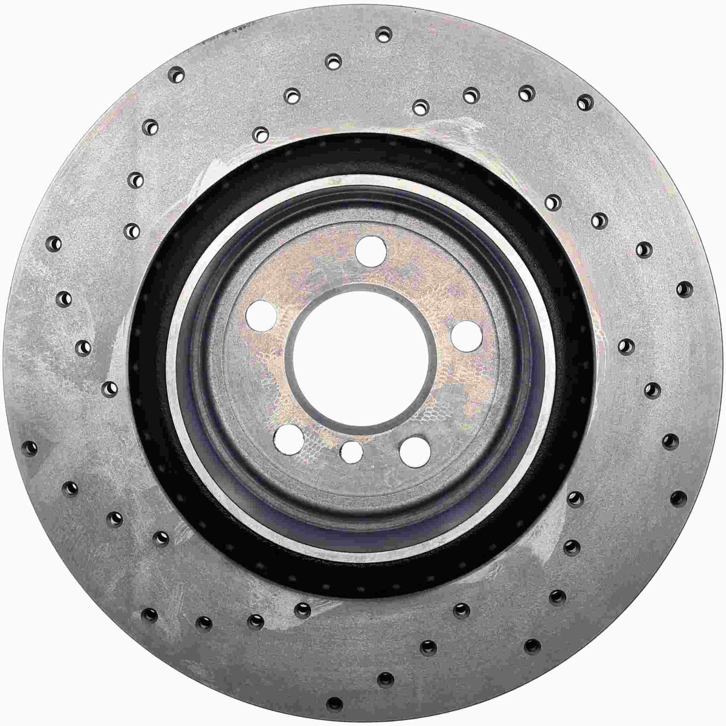 StopTech Sport Cryo Cross Drilled Brake Rotor; Rear Right
