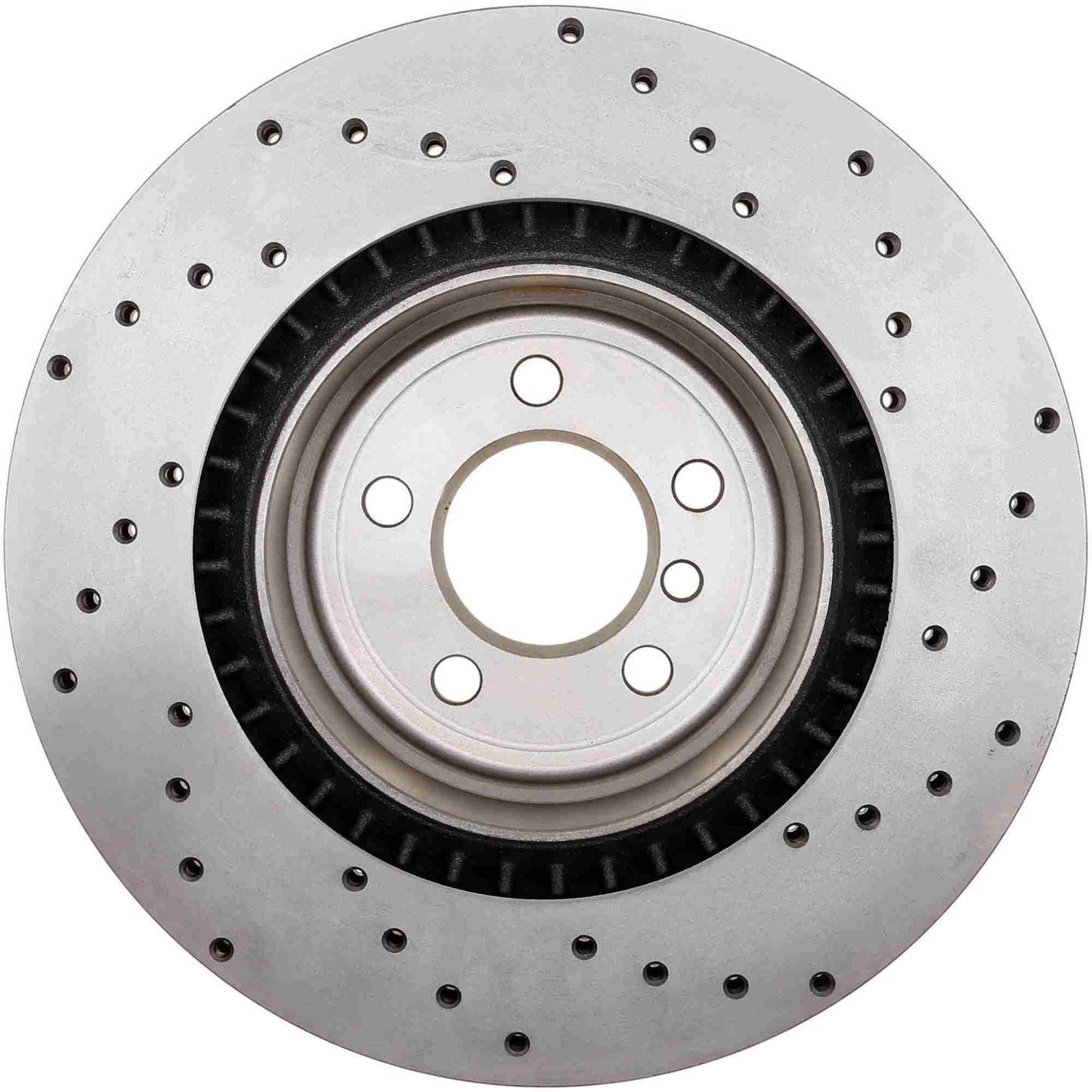 StopTech Sport Cryo Cross Drilled Brake Rotor; Front Left