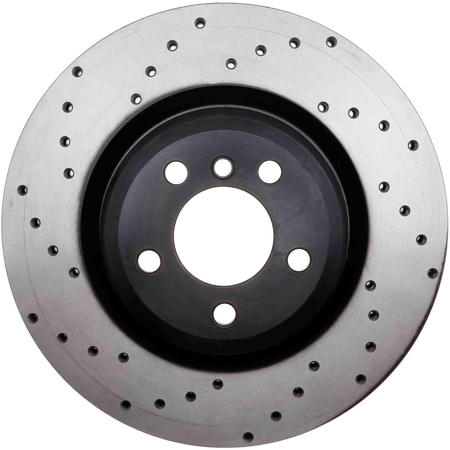 StopTech Sport Cryo Cross Drilled Brake Rotor; Front Left