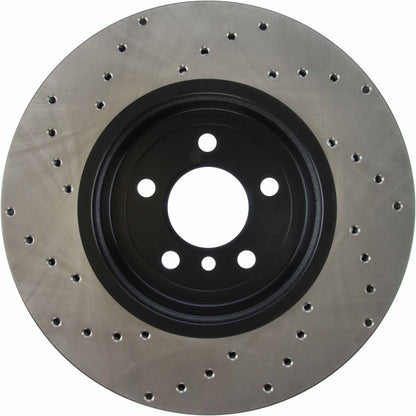 StopTech Sport Cryo Cross Drilled Brake Rotor; Front Right