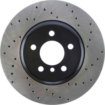StopTech Sport Cryo Cross Drilled Brake Rotor; Front Right