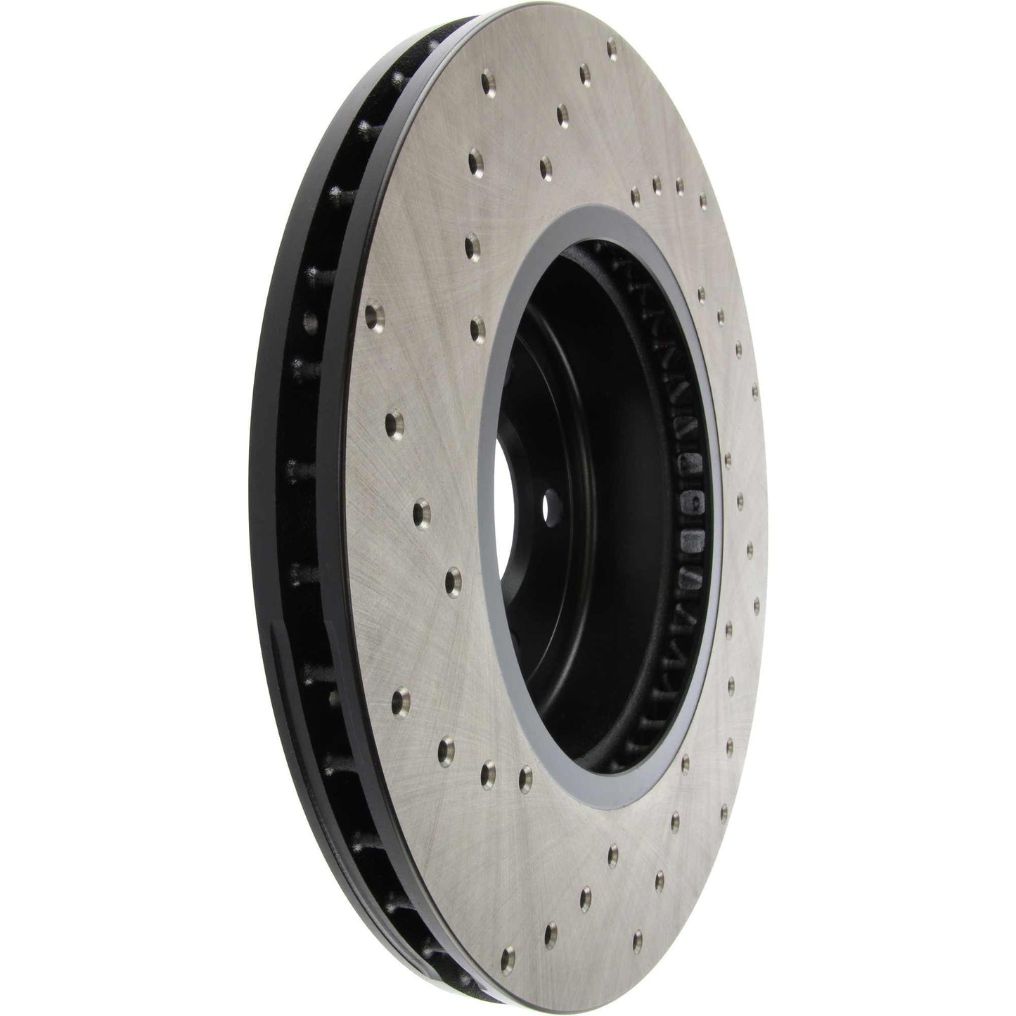StopTech Sport Cryo Cross Drilled Brake Rotor; Front Right