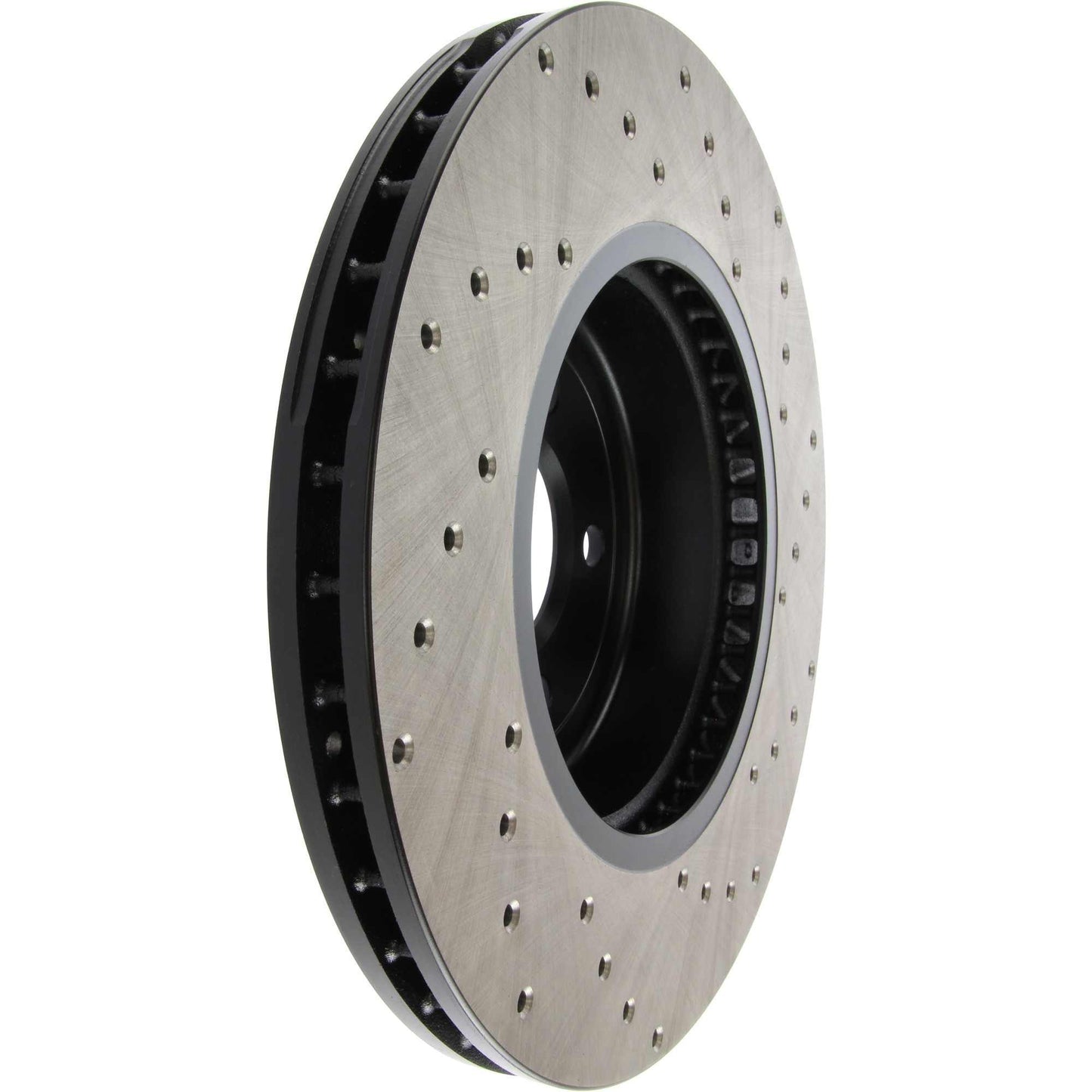 StopTech Sport Cryo Cross Drilled Brake Rotor; Front Left