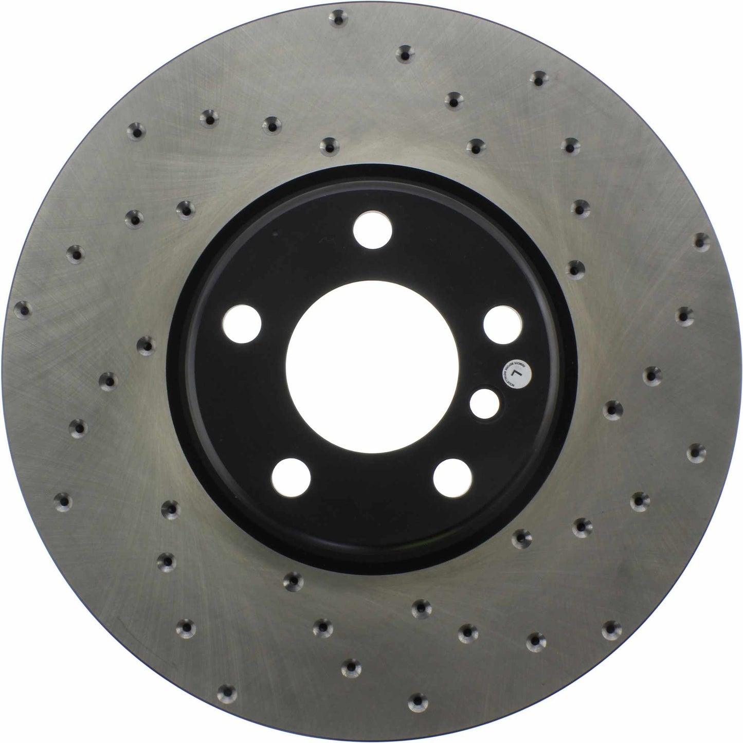 StopTech Sport Cryo Cross Drilled Brake Rotor; Front Right
