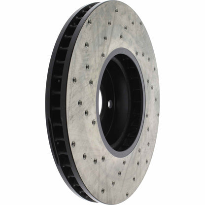 StopTech Sport Cryo Cross Drilled Brake Rotor; Front Right