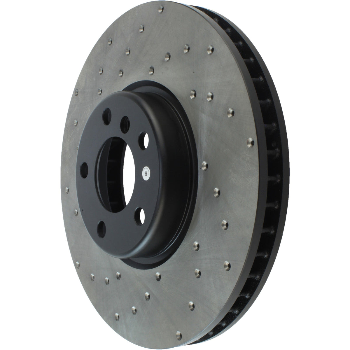 StopTech Sport Cryo Cross Drilled Brake Rotor; Rear Left