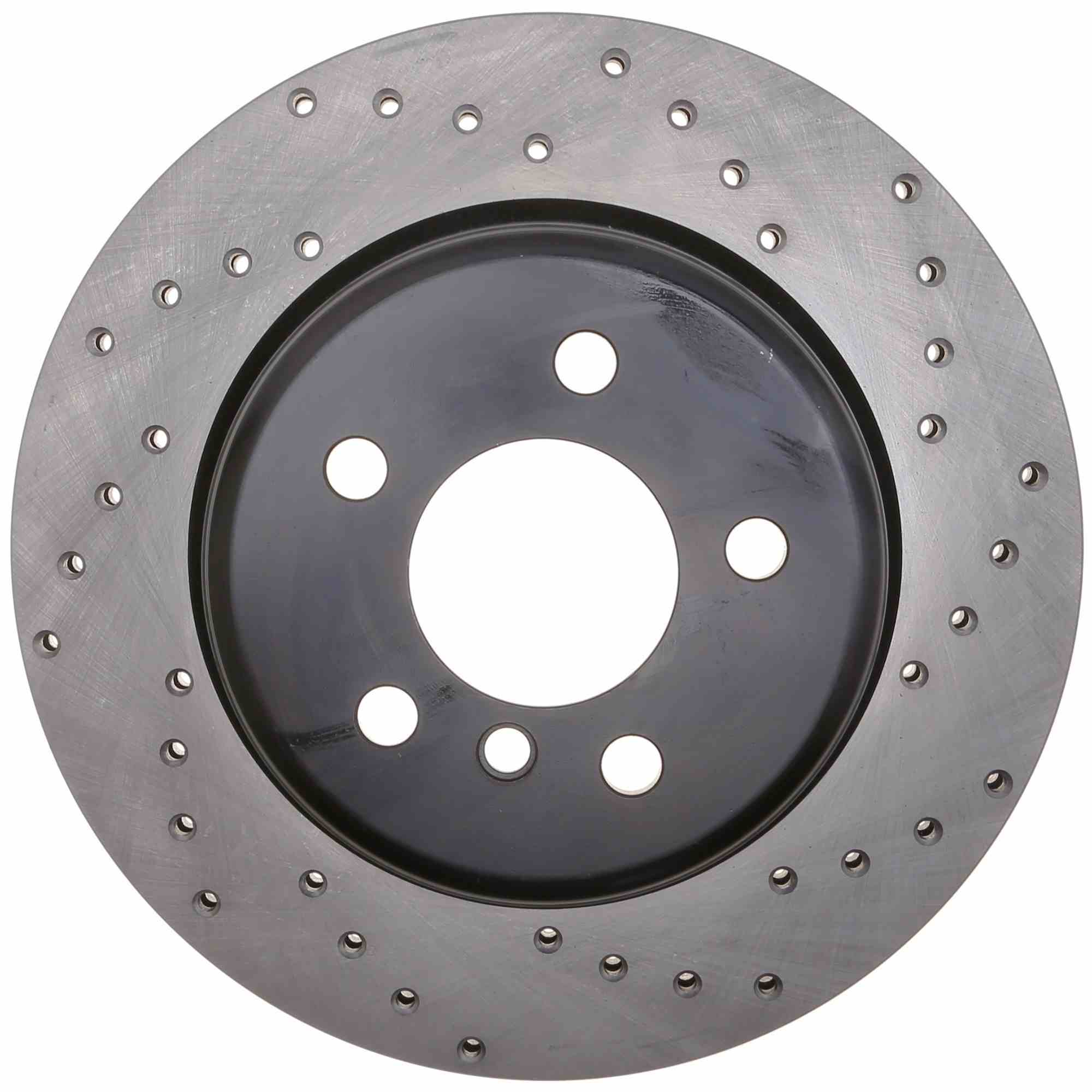 StopTech Sport Cryo Cross Drilled Brake Rotor; Front Right