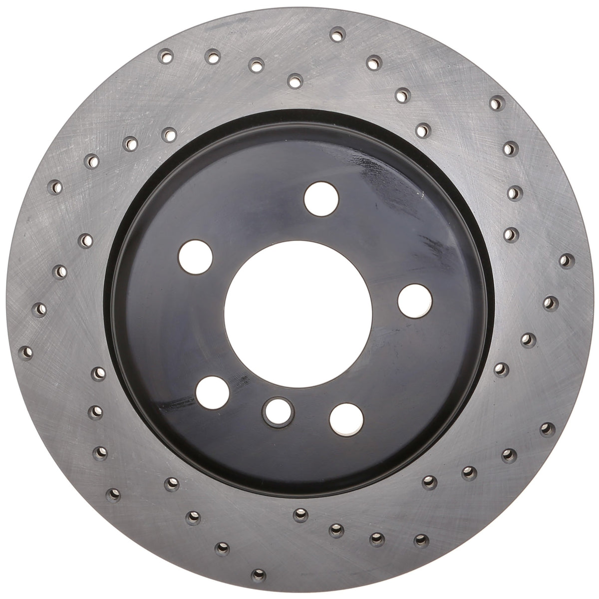 StopTech Sport Cryo Cross Drilled Brake Rotor; Front Right