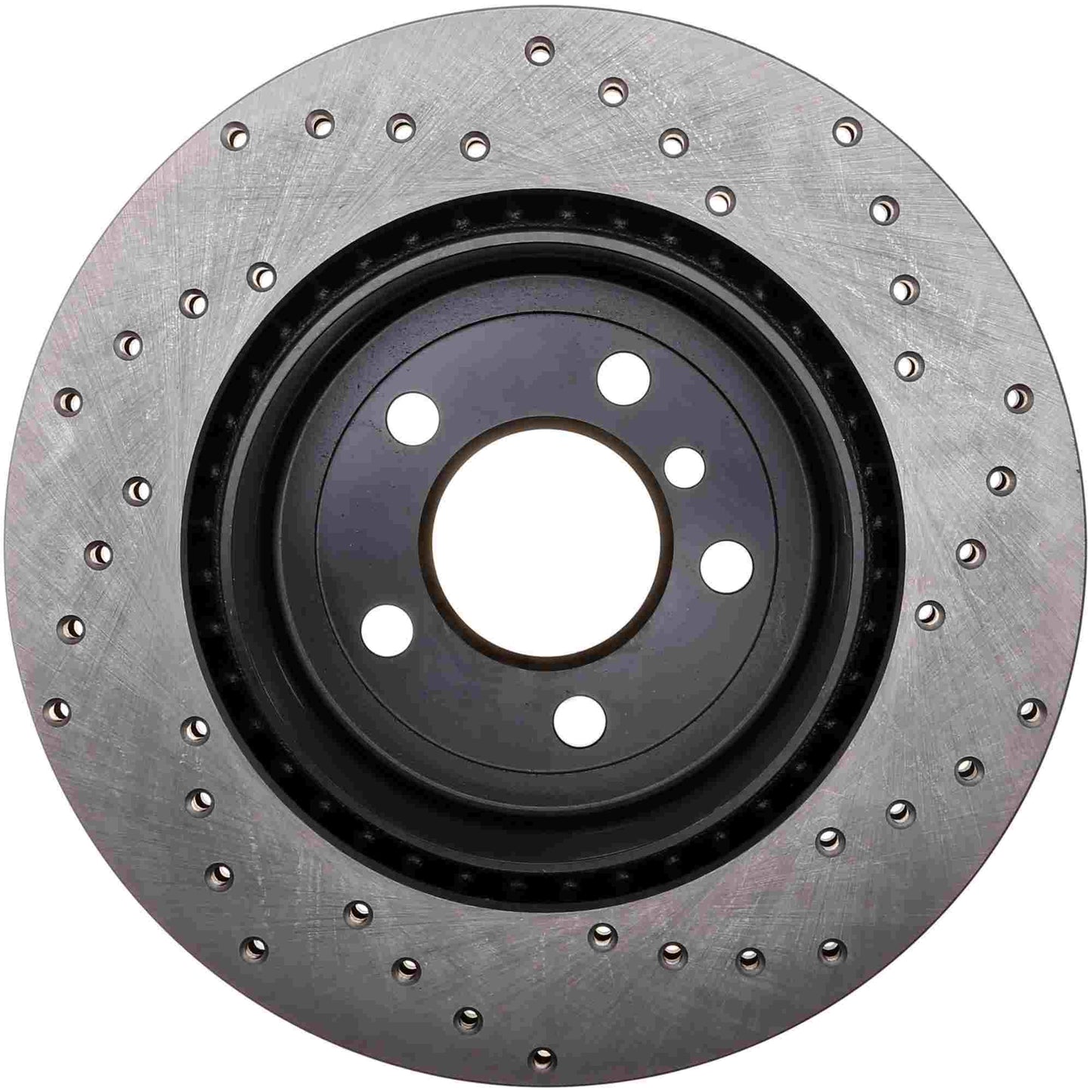 StopTech Sport Cryo Cross Drilled Brake Rotor; Front Left