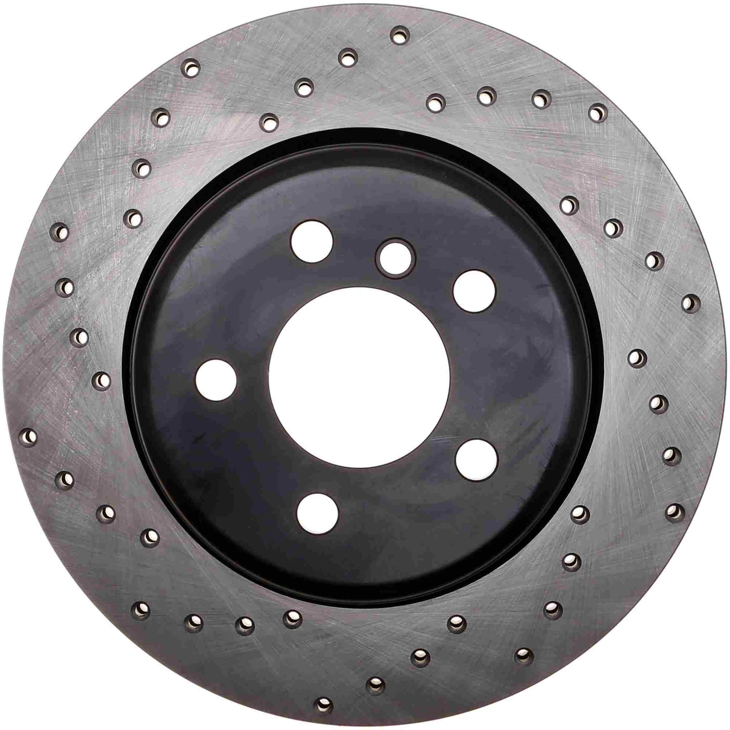 StopTech Sport Cryo Cross Drilled Brake Rotor; Front Left