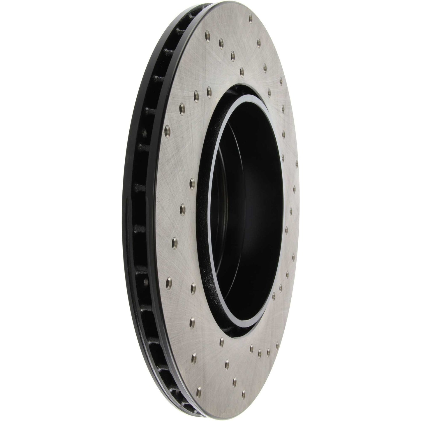 StopTech Sport Cryo Cross Drilled Brake Rotor; Front Left