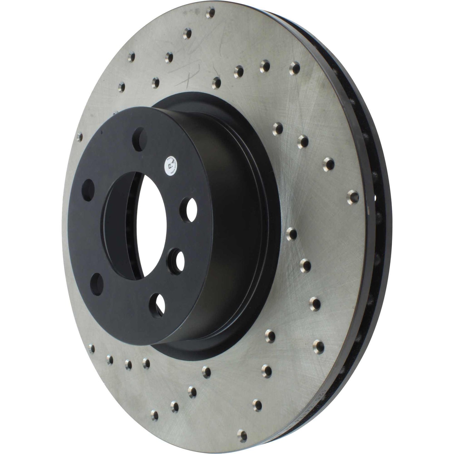 StopTech Sport Cryo Cross Drilled Brake Rotor; Rear Left