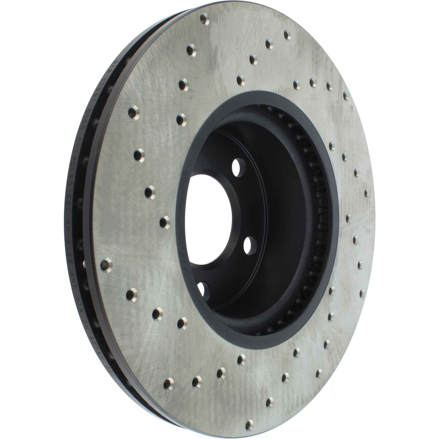 StopTech Sport Cryo Cross Drilled Brake Rotor; Rear Right