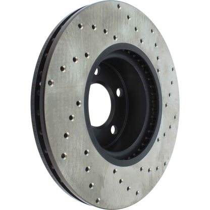 StopTech  Sport Cryo Cross Drilled Brake Rotor; Rear Left