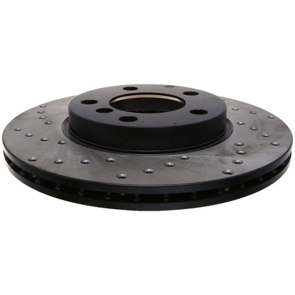 StopTech Drilled Sport Brake Rotor 128.34136R