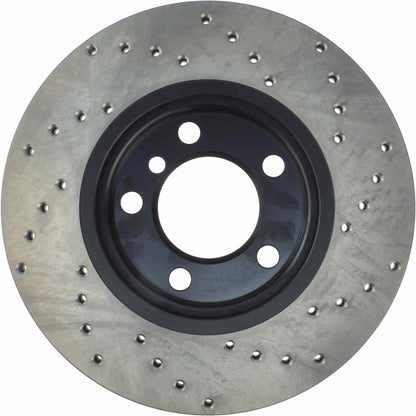 StopTech  Sport Cryo Cross Drilled Brake Rotor; Front Left