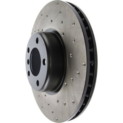StopTech 14-20 BMW 2 Series Cryo Sport Drilled Front Left Rotor 128.34140CL