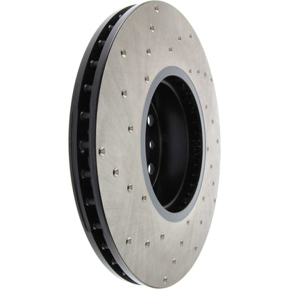 StopTech 14-20 BMW 2 Series Cryo Sport Drilled Front Left Rotor 128.34140CL