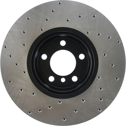 StopTech Sport Cryo Cross Drilled Brake Rotor; Front Right