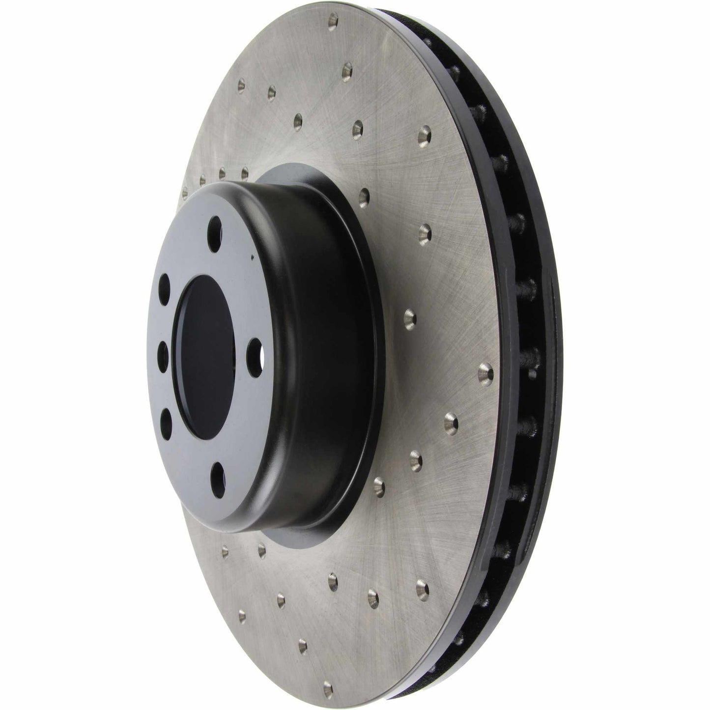 StopTech Sport Cryo Cross Drilled Brake Rotor; Front Right