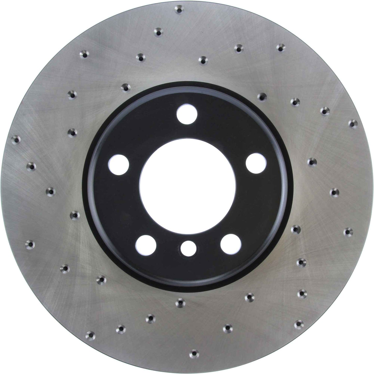 StopTech Sport Cryo Cross Drilled Brake Rotor; Rear Left