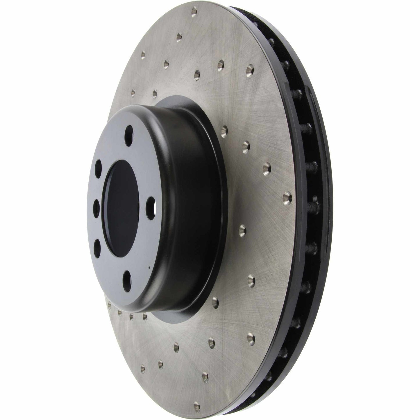 StopTech Sport Cryo Cross Drilled Brake Rotor; Rear Left