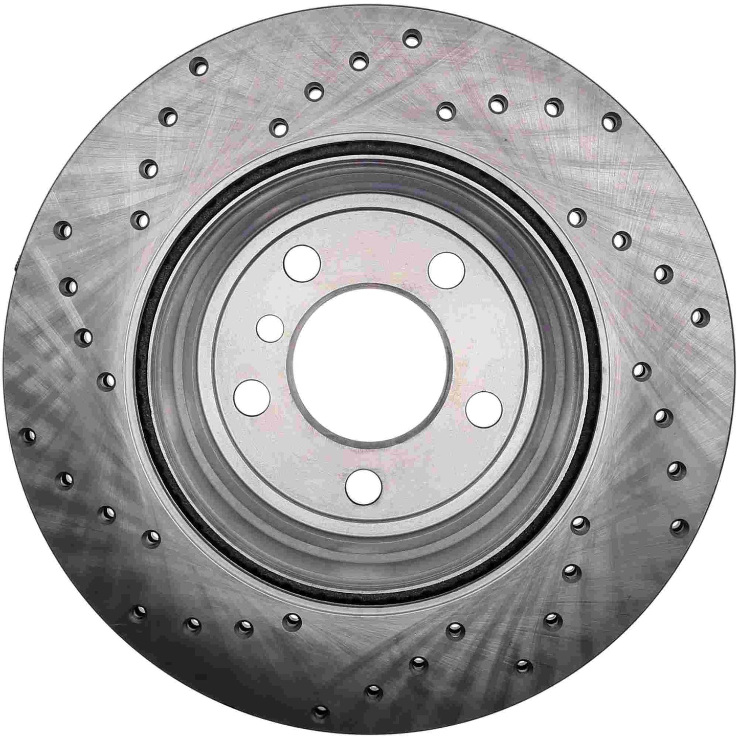 StopTech Sport Cryo Cross Drilled Brake Rotor; Rear Right