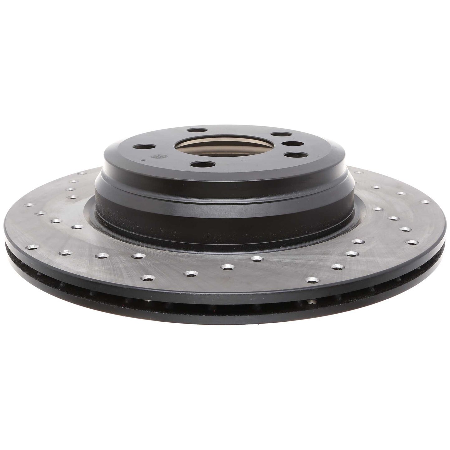StopTech Sport Cryo Cross Drilled Brake Rotor; Front Left