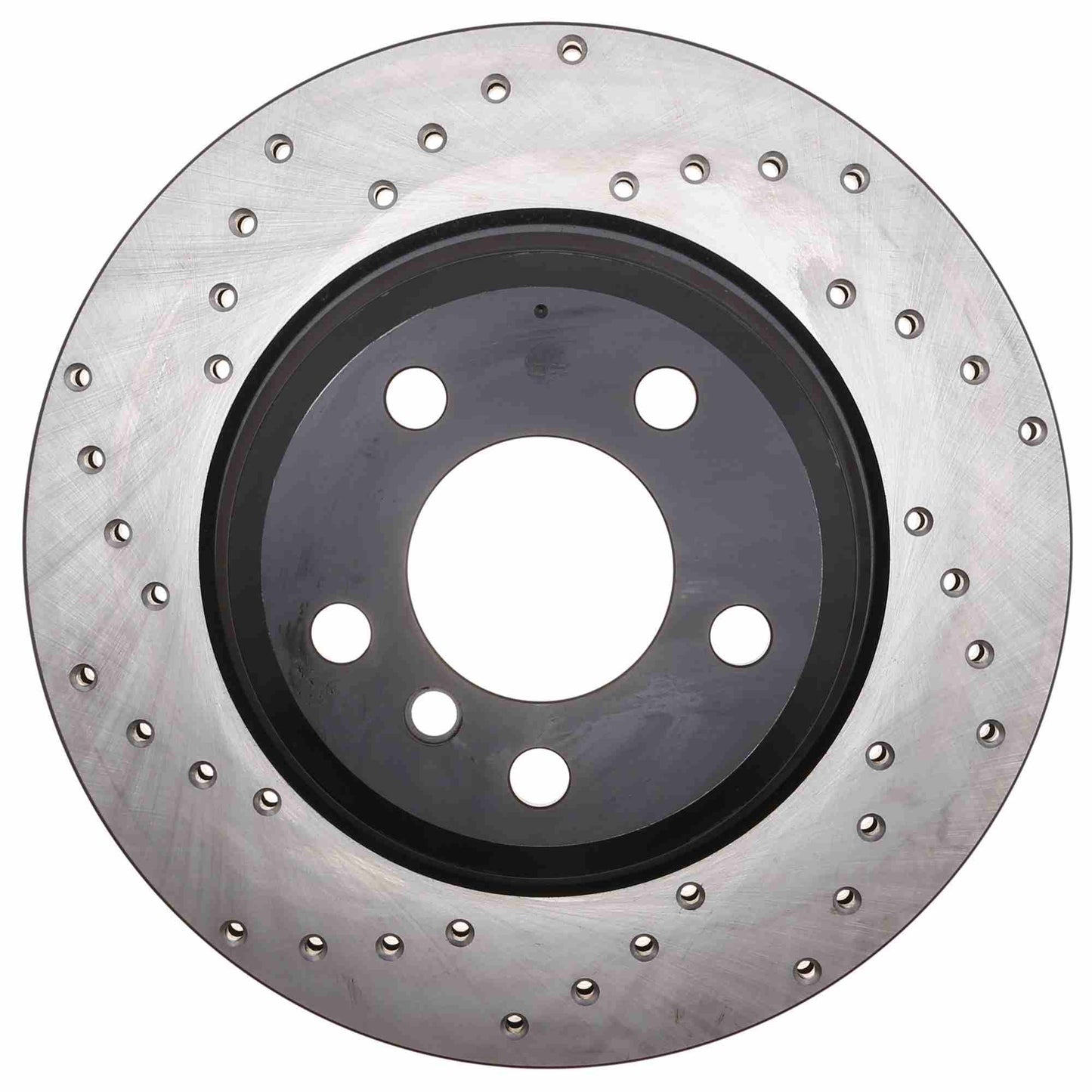 StopTech Sport Cryo Cross Drilled Brake Rotor; Front Left