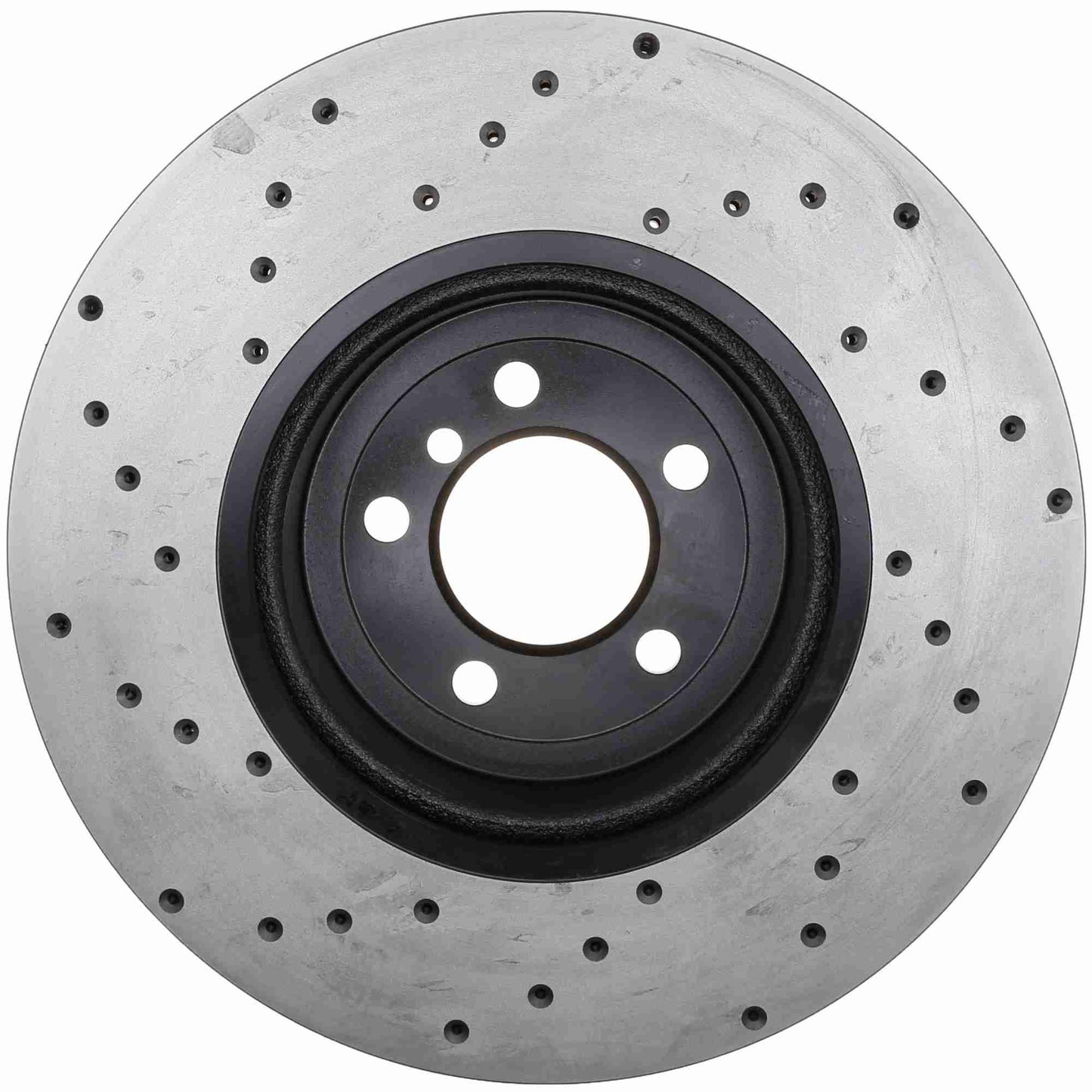 StopTech Sport Cryo Cross Drilled Brake Rotor; Front Right