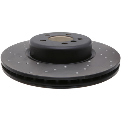 StopTech Sport Cryo Cross Drilled Brake Rotor; Rear Left