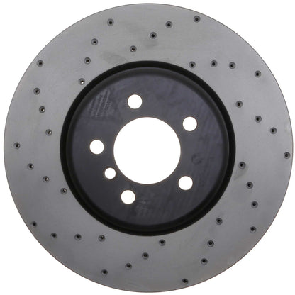 StopTech Sport Cryo Cross Drilled Brake Rotor; Rear Left